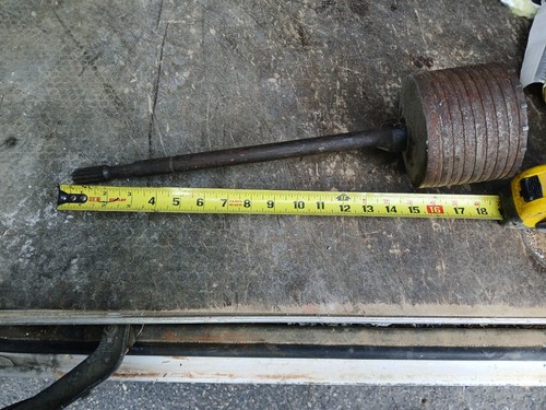Carbide tipped rotary hammer - carbide,
